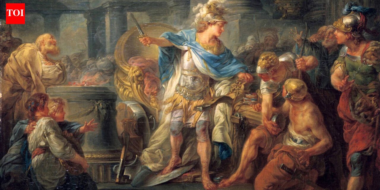 Alexander: Alexander the Great Quote of the Day: “Better a flock of sheep led by a lion than an army of lions led by sheep” and how leaders who control fear can control the battlefield