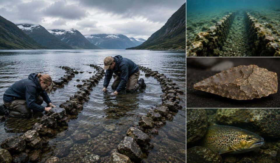 Archaeologists discover 7,000-year-old fish trap, rewriting story of life before farming in Scandinavia World News