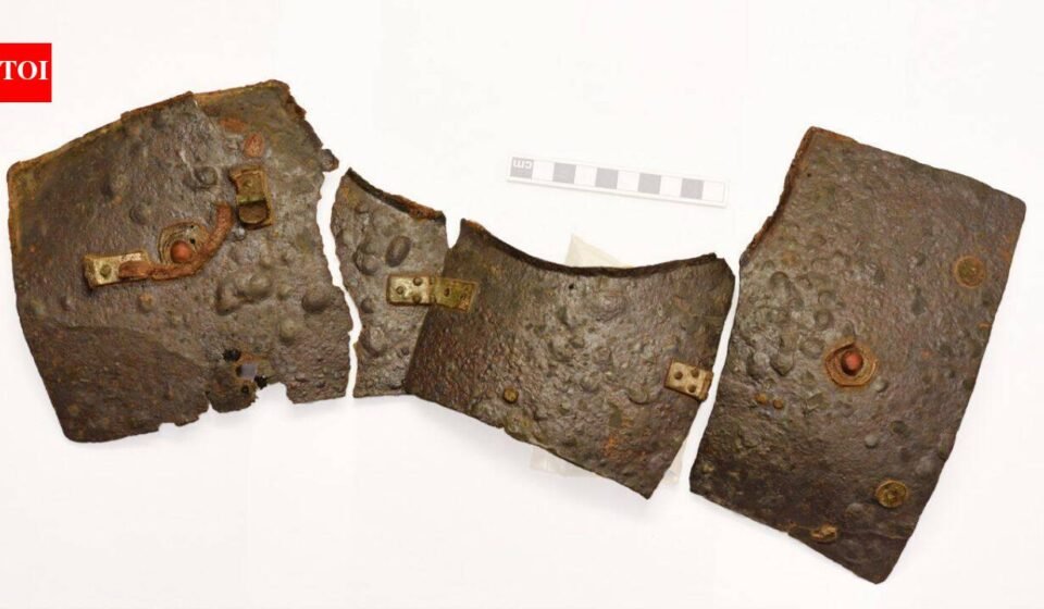 Archaeologists have discovered the world's oldest nearly complete piece of Roman armor, which may reveal the fate of a missing Roman legionnaire | World News