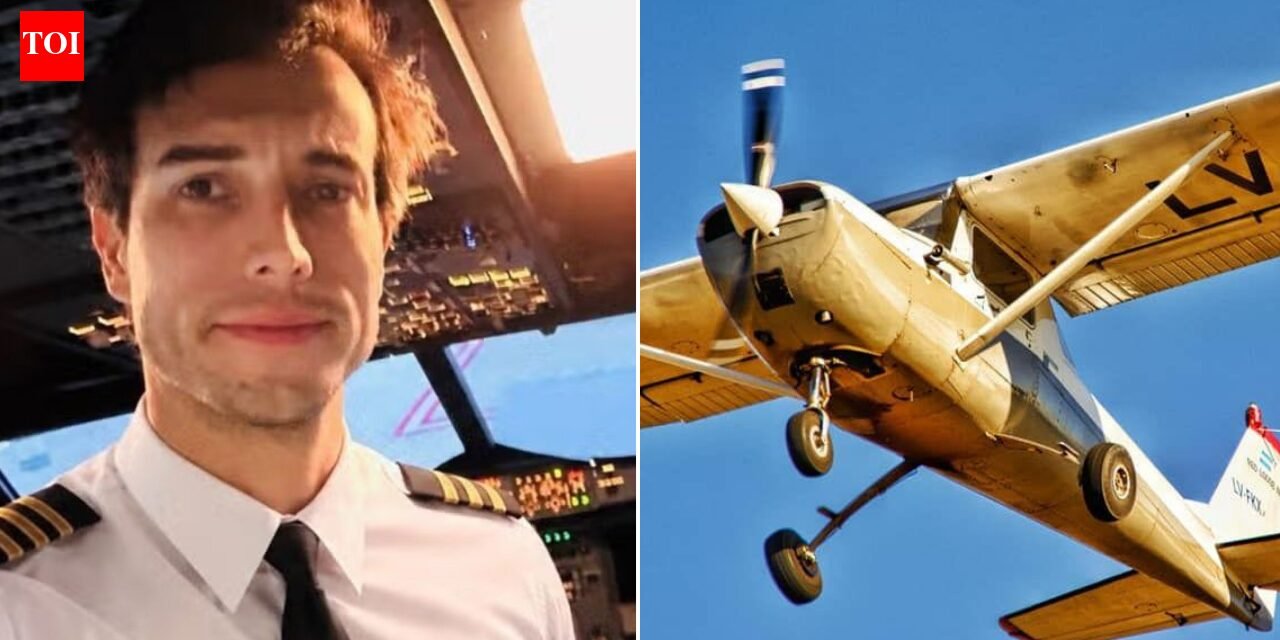 Argentinian pilot tells his student, "You know what to do," before jumping into the air without a parachute. Student plane landed safely, but pilot did not survive | World News