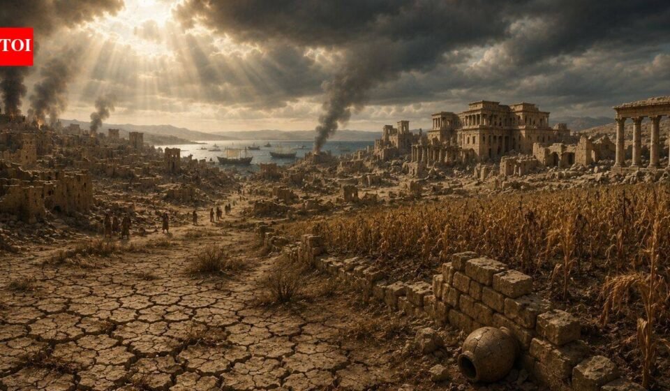Around 1200 BC, major Mediterranean civilizations began to collapse; scientists have now reconstructed the climate conditions surrounding the crisis