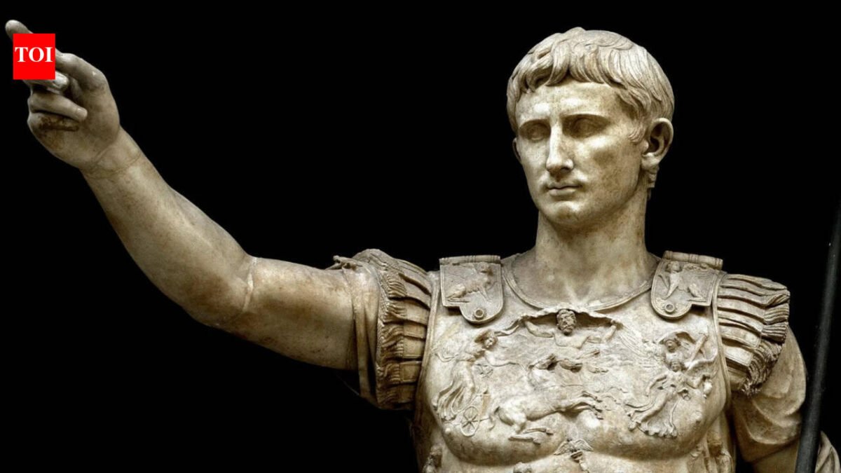 Augustus: Roman Emperor Augustus’ Quote of the Day: “We write our names in the sand, then the waves roll in and wash them away” and how all human achievements eventually disappear