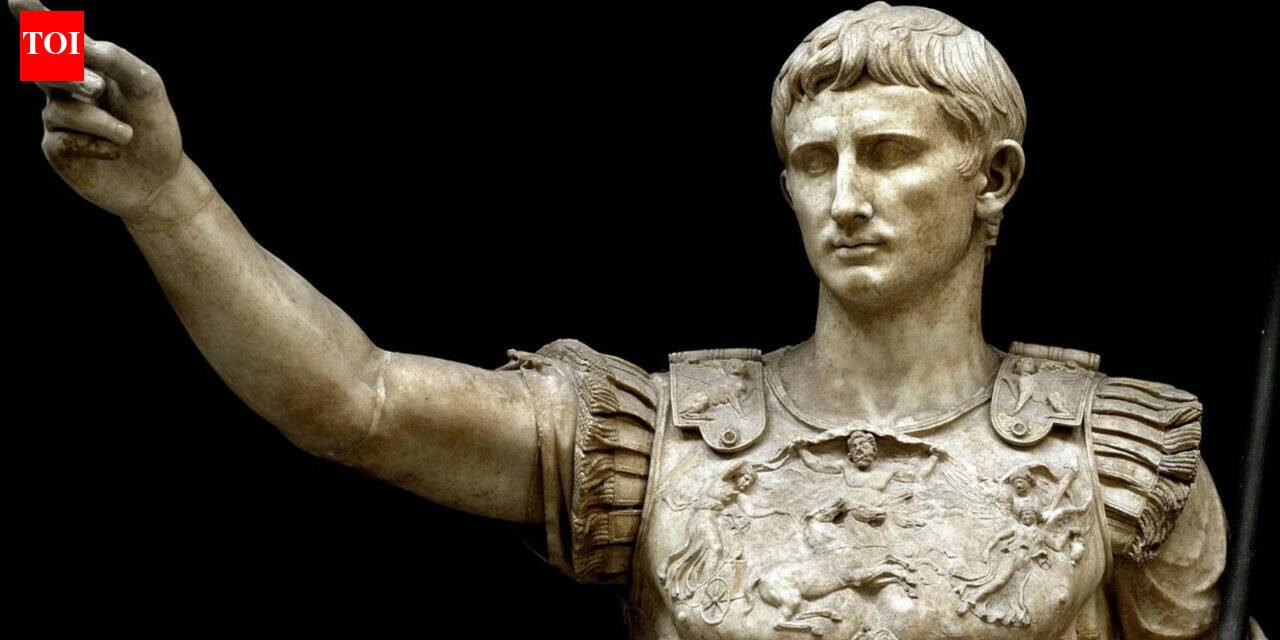 Augustus: Roman Emperor Augustus’ Quote of the Day: “We write our names in the sand, then the waves roll in and wash them away” and how all human achievements eventually disappear