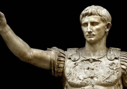 Augustus: Roman Emperor Augustus’ Quote of the Day: “We write our names in the sand, then the waves roll in and wash them away” and how all human achievements eventually disappear