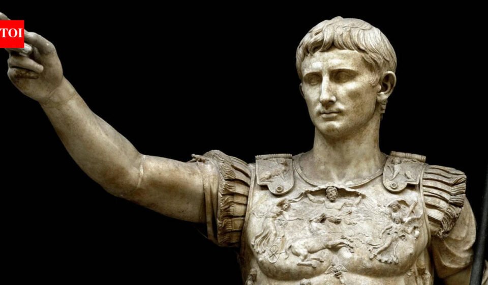 Augustus: Roman Emperor Augustus’ Quote of the Day: “We write our names in the sand, then the waves roll in and wash them away” and how all human achievements eventually disappear