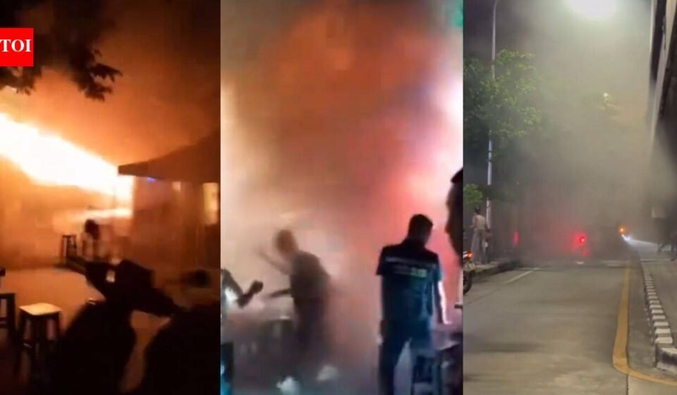 Bangkok bar fire: 'We heard an explosion and then the flames spread': Survivor tells of Bangkok bar fire that killed 27 people