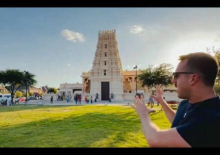 Being American means nothing: MAGA influencer stands in front of Hindu temple to slam children of H-1B visa holders ahead of July 4th