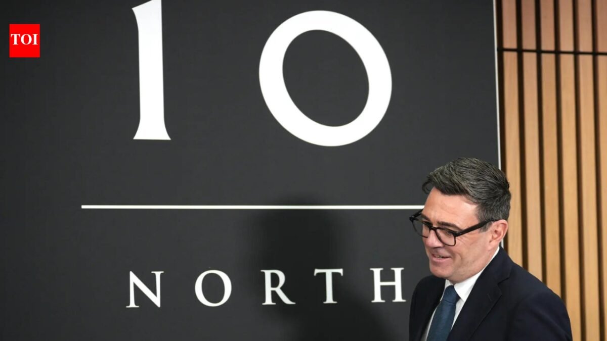 Burnham brought the "no." 10' Head to Manchester to launch England's "devolution"