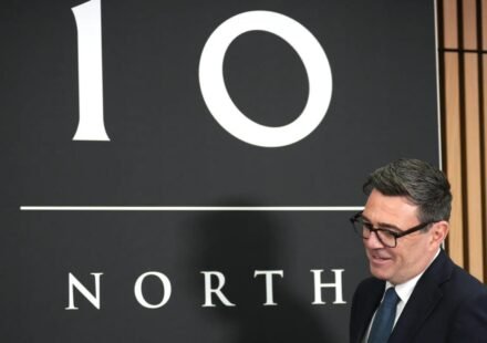 Burnham brought the "no." 10' Head to Manchester to launch England's "devolution"
