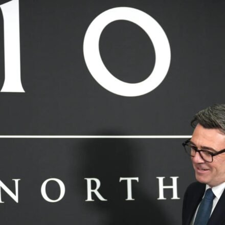 Burnham brought the "no." 10' Head to Manchester to launch England's "devolution"