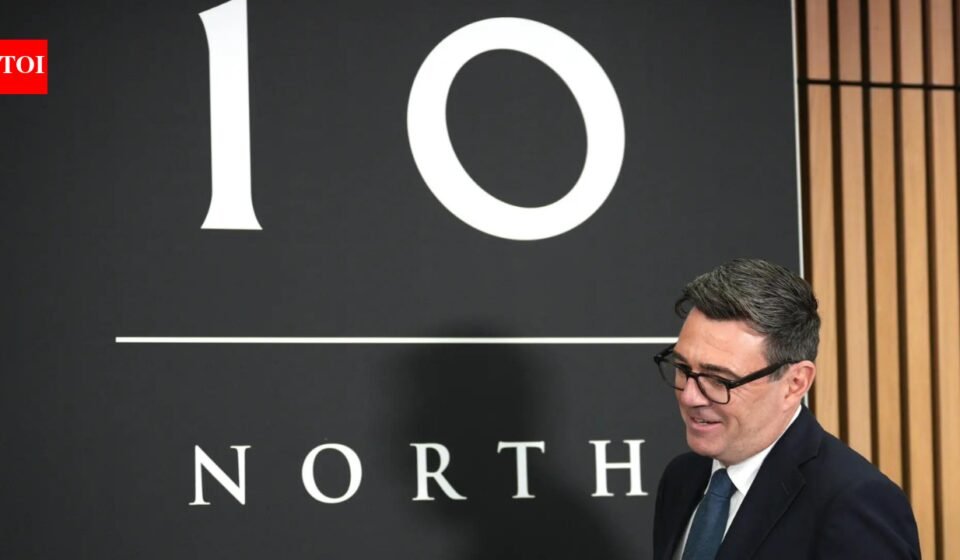 Burnham brought the "no." 10' Head to Manchester to launch England's "devolution"