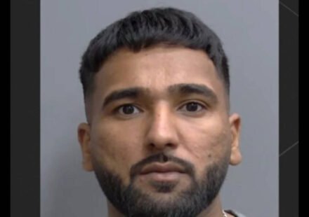 Canadian police stopped a dangerously driven car and found guns, drugs and Indian criminals in the car