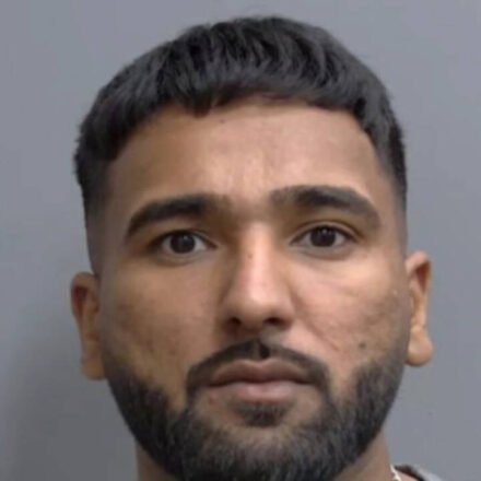 Canadian police stopped a dangerously driven car and found guns, drugs and Indian criminals in the car
