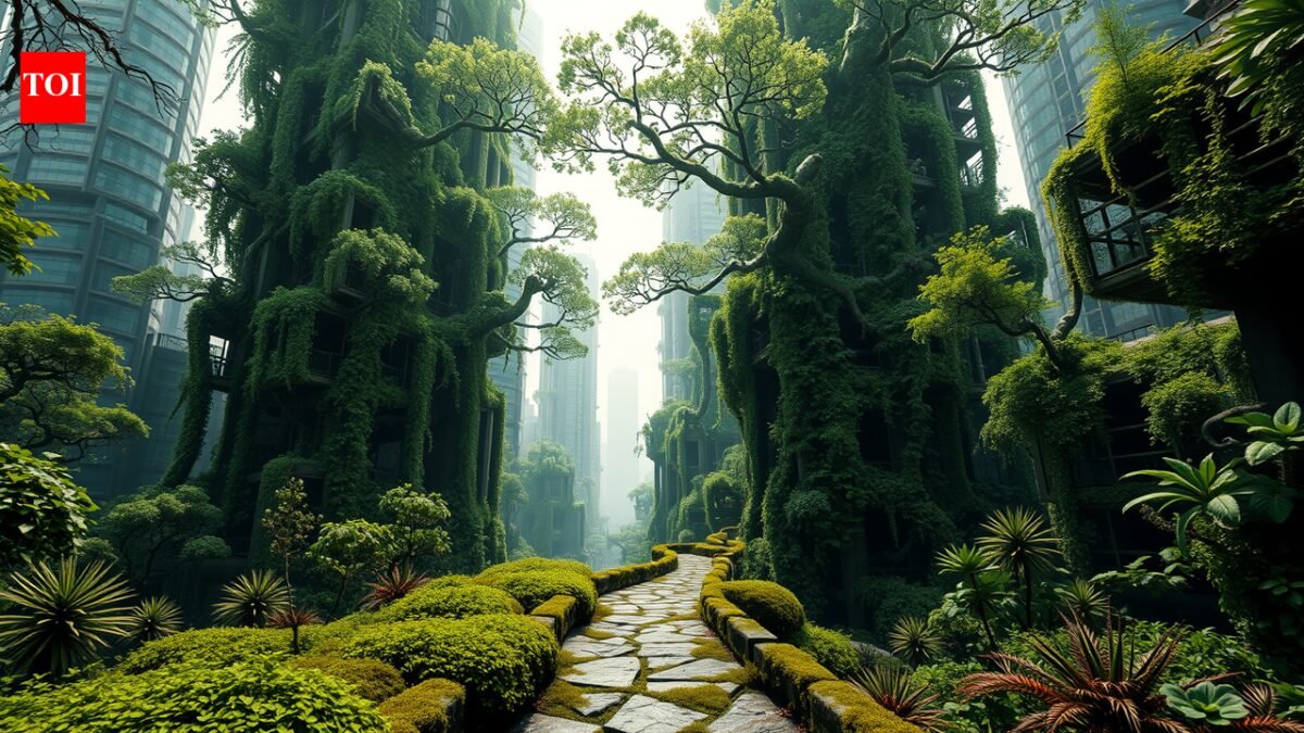 China is building a city where 40,000 trees will be planted inside buildings to combat pollution in urban skies | World News