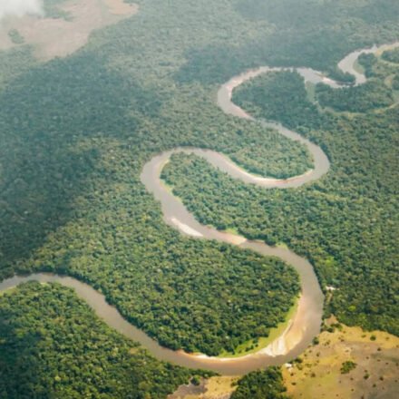 Congo River: The Congo River releases 40,000 cubic meters of fresh water into the Atlantic Ocean every second. Scientists track its whereabouts