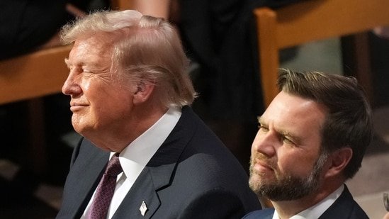 Did Trump fall asleep at Lindsey Graham's funeral? Viral video sparks internet craze; WH breaks silence