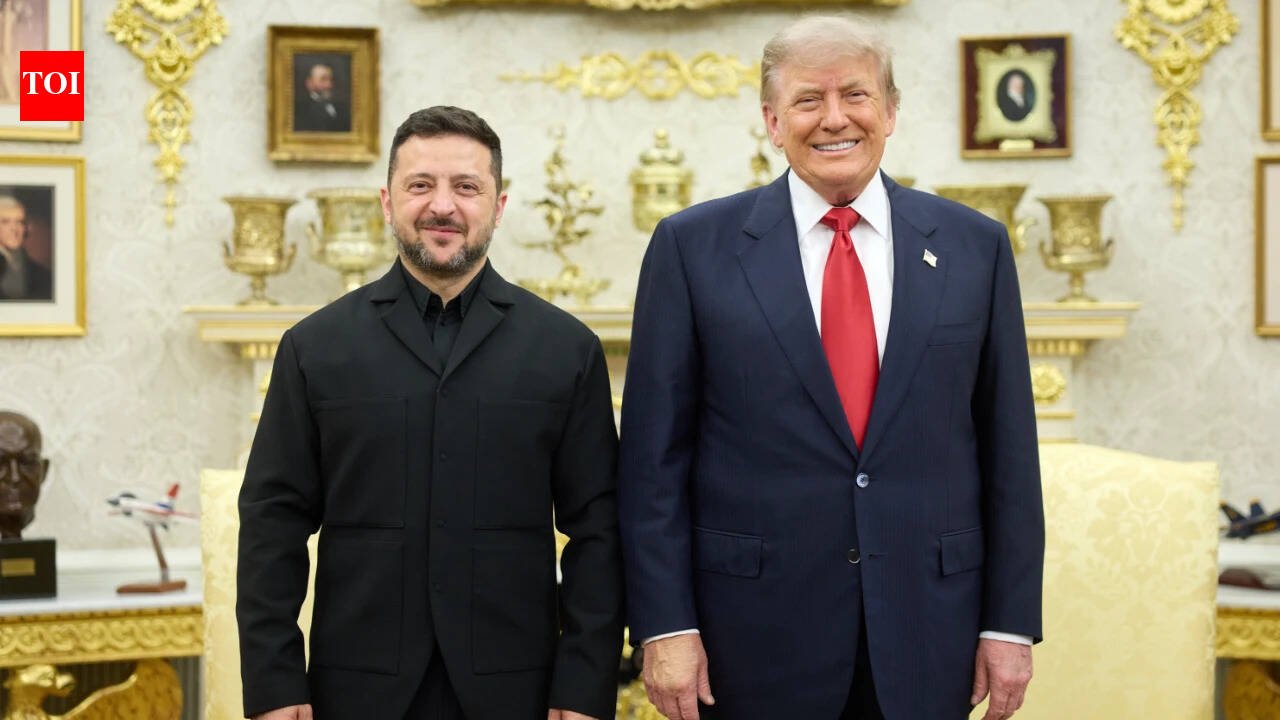 Donald Trump: Donald Trump, Zelensky discuss Patriot production, Russia peace talks at White House