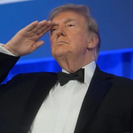 Donald Trump returns to White House Correspondents' Dinner after shooting forced to postpone for months