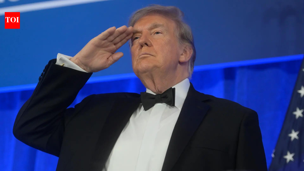 Donald Trump returns to White House Correspondents' Dinner after shooting forced to postpone for months