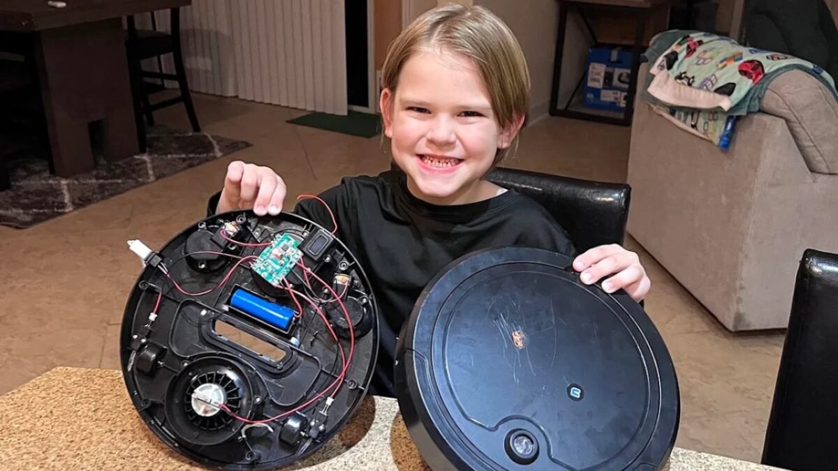 Florida boy, 8, collected more than 50 robot vacuum cleaners, learned to repair them and built a YouTube brand that makes up to $1,800 a month: Meet Wyatt Biggs | World News
