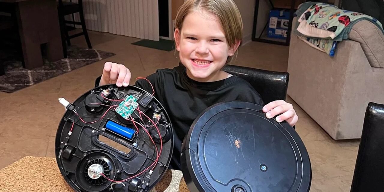 Florida boy, 8, collected more than 50 robot vacuum cleaners, learned to repair them and built a YouTube brand that makes up to $1,800 a month: Meet Wyatt Biggs | World News