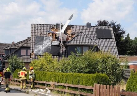 German small plane crashes into house, killing two