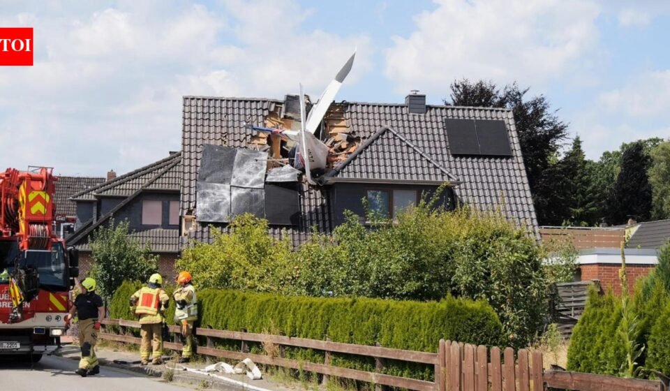 German small plane crashes into house, killing two