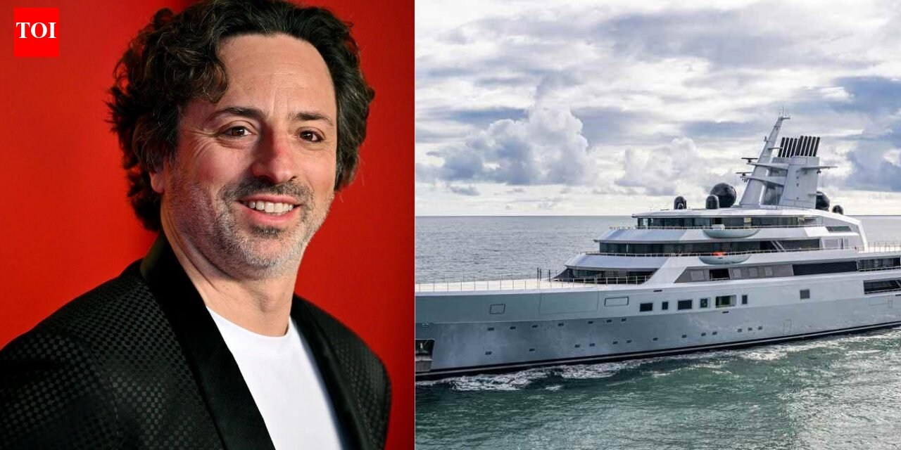 Google co-founder Sergey Brin transforms his $450 million superyacht into a floating headquarters with an entire deck dedicated to work | World News