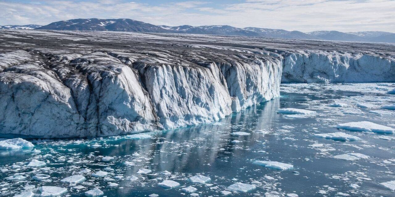 Greenland lost 105 billion tonnes of ice in a year, but scientists say darkening of its surface could make future melting worse World News