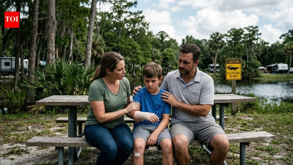 'He's absolutely terrified of Florida': 11-year-old boy's family holiday turns into nightmare after brutal crocodile attack World News