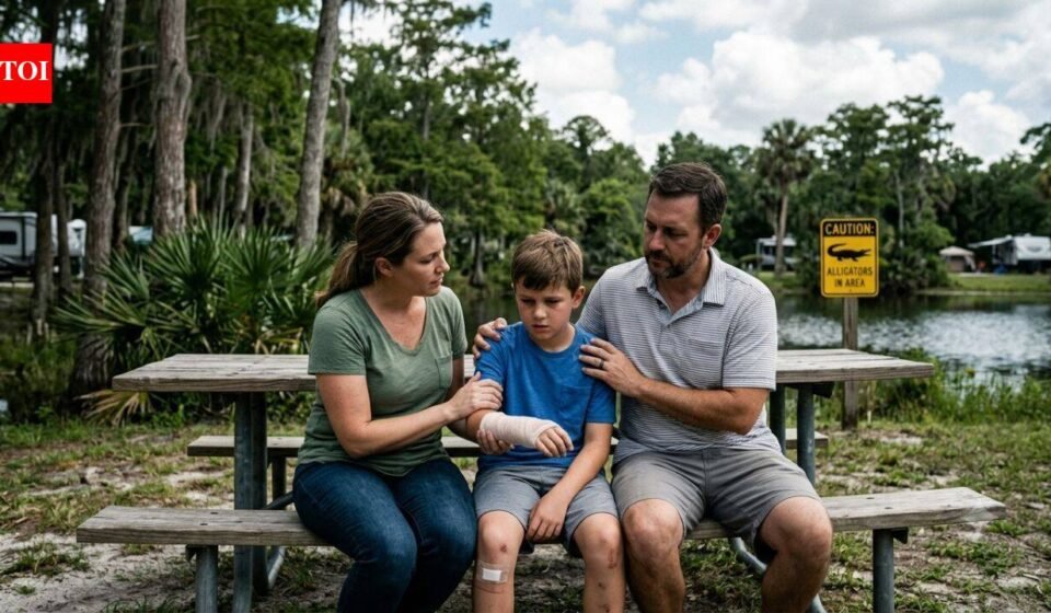 'He's absolutely terrified of Florida': 11-year-old boy's family holiday turns into nightmare after brutal crocodile attack World News
