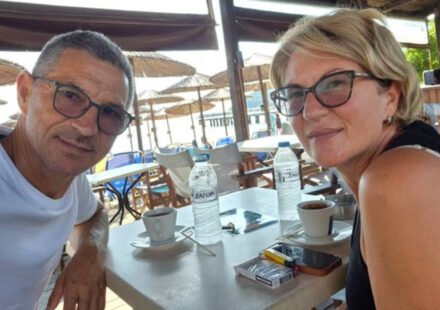 'If we die, we die together': Svetlana Grković holds on to husband's legs after his body hurtles out of plane mid-air