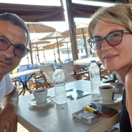 'If we die, we die together': Svetlana Grković holds on to husband's legs after his body hurtles out of plane mid-air