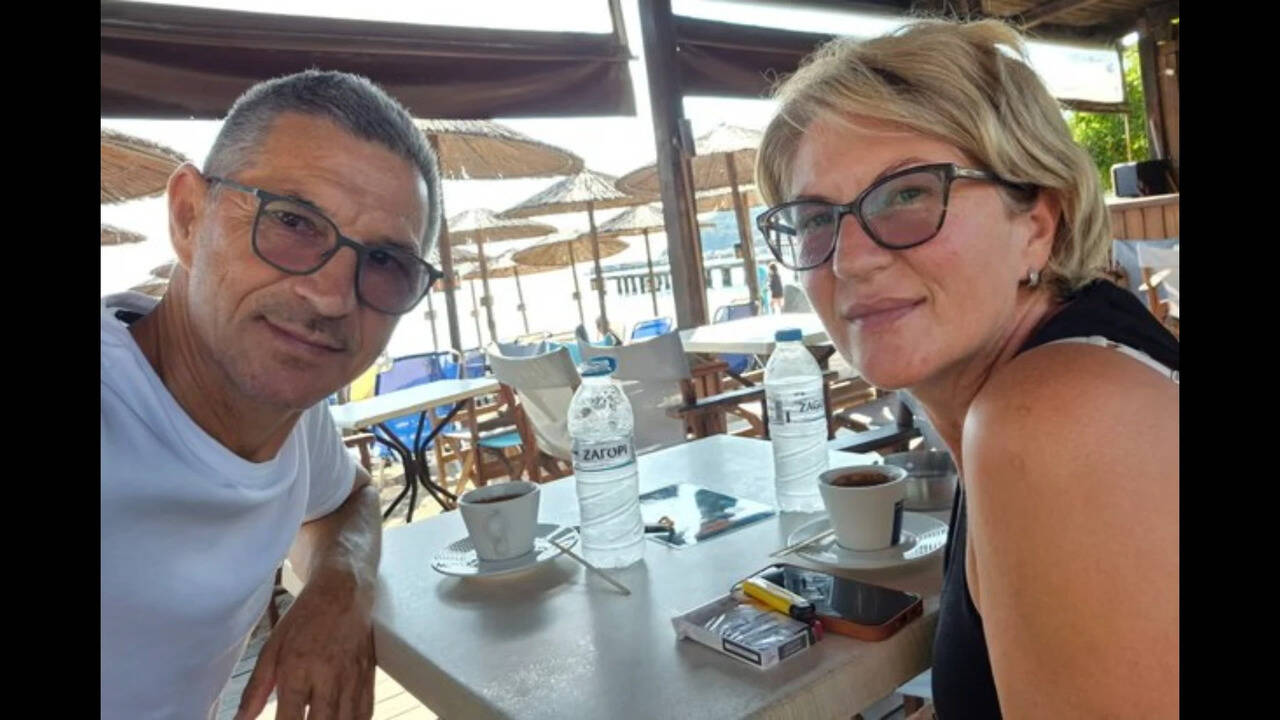 'If we die, we die together': Svetlana Grković holds on to husband's legs after his body hurtles out of plane mid-air