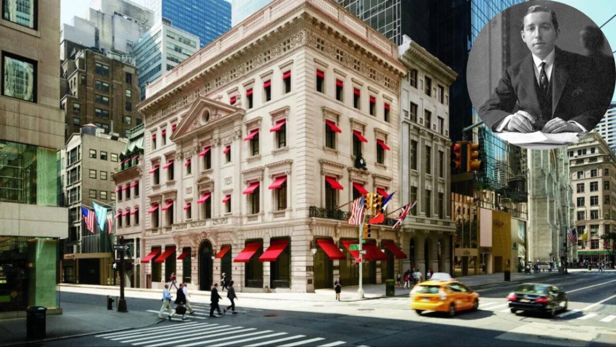 In 1917, French jeweler Pierre Cartier used a pearl necklace worth $1 million and purchased a mansion on Fifth Avenue for just $100, which became one of New York's most famous luxury landmarks.
