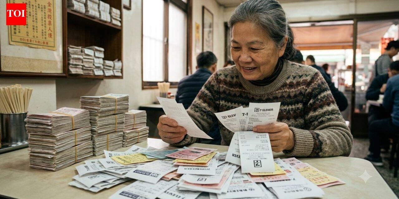 In 1951, Taiwan turned shopping receipts into lottery tickets; 75 years later, people still keep every note in hopes of winning millions | World News