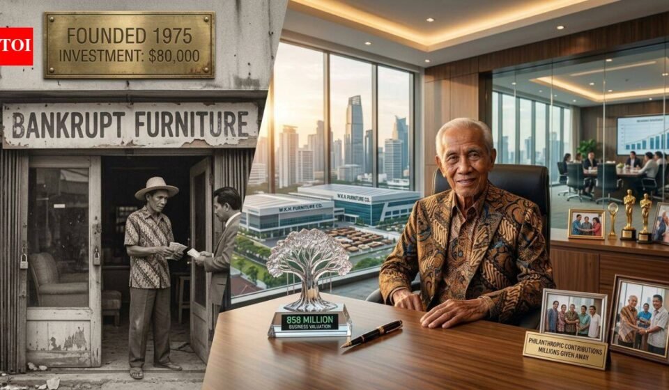 In 1975, a 95-year-old CEO bought a bankrupt furniture store for $80,000, then quietly built an $858 million business and donated millions | World News