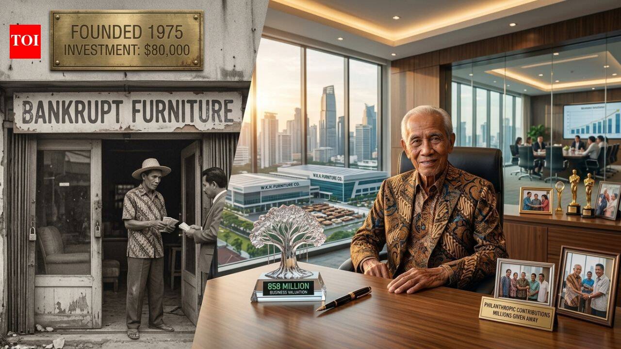 In 1975, a 95-year-old CEO bought a bankrupt furniture store for $80,000, then quietly built an $858 million business and donated millions | World News