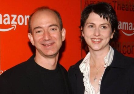 In 1994, as Jeff Bezos sat in the passenger seat writing Amazon's business plan, his wife, MacKenzie Scott, drove them on a 2,000-mile U.S. road trip in a borrowed car