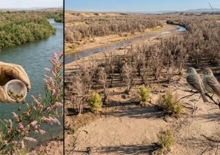 In 2001, scientists released the beetles to fight invasive trees. Years later, an endangered bird has lost 94% of its habitat along a western river | World News