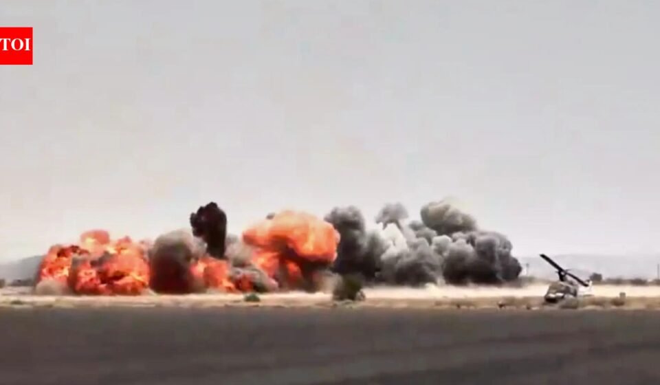 Iran-backed Houthis fire missiles at Saudi Arabia in response to airstrikes in Yemen