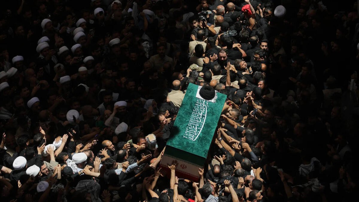Iran's Khamenei buried in Mashhad four months after death in US-Israeli attack