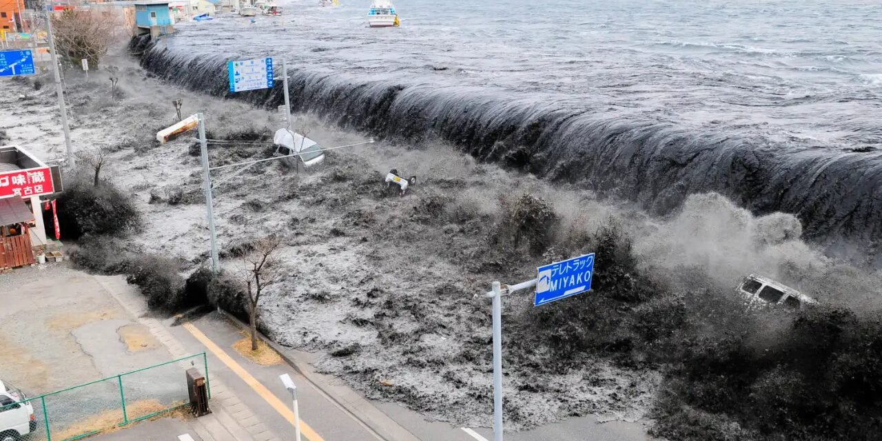 Japan's 2011 earthquake sent seismic waves nearly 2,900 kilometers into the Earth's center, which returned 13 minutes later and moved the entire country eastward |