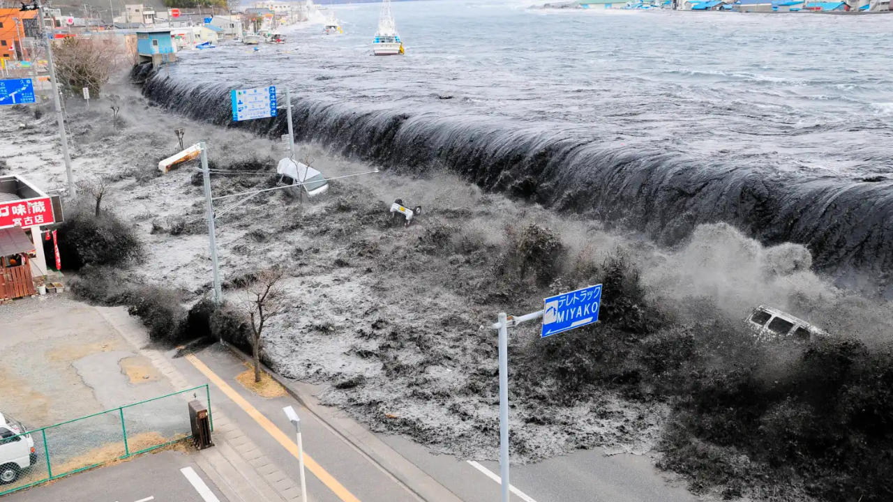 Japan's 2011 earthquake sent seismic waves nearly 2,900 kilometers into the Earth's center, which returned 13 minutes later and moved the entire country eastward |