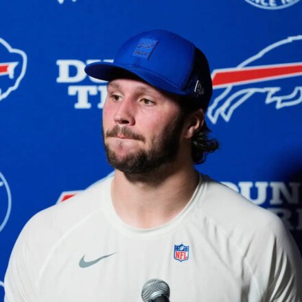 Josh Allen's annual 117-hole golf tournament helps boost his children's hospital fund to $17 million; after becoming a father, he tells parents he finally understands their pain | NFL News