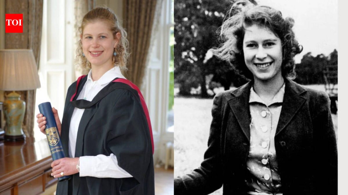 Lady Louise graduates from university, but royal fans can't stop seeing young Queen Elizabeth II in her