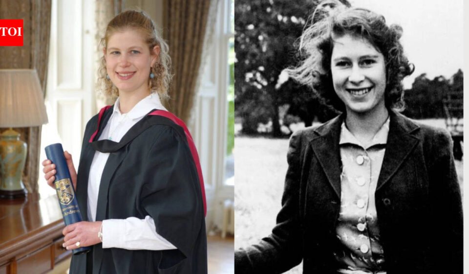 Lady Louise graduates from university, but royal fans can't stop seeing young Queen Elizabeth II in her