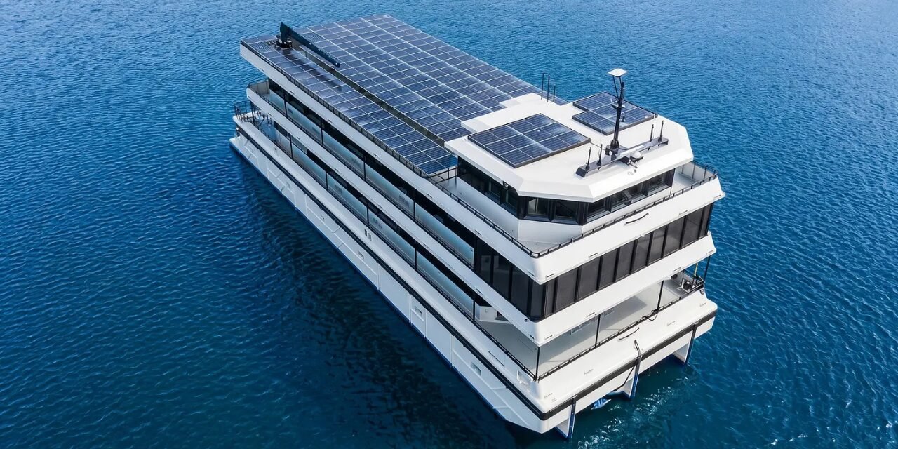 Man builds $15 million solar-powered floating mansion with swimming pool, five king-size suites and roof covered in solar panels | World News