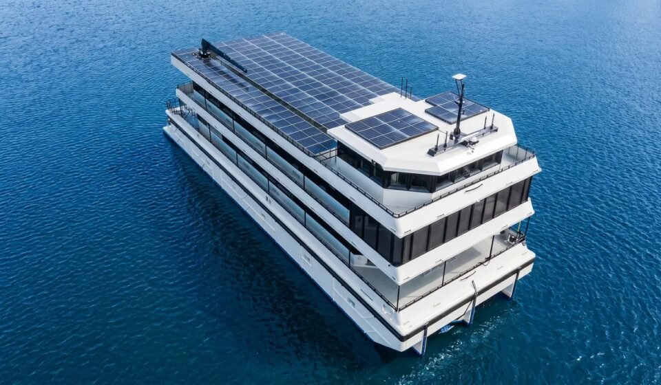 Man builds $15 million solar-powered floating mansion with swimming pool, five king-size suites and roof covered in solar panels | World News
