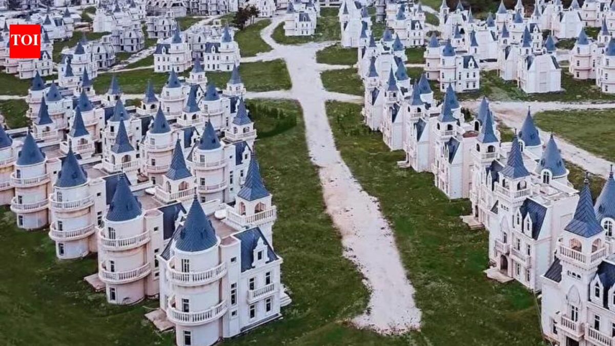 More than 500 Disney-style castles were built in a luxury village at a cost of $200 million. Today, the entire site is a ghost town with hundreds of empty villas | World News